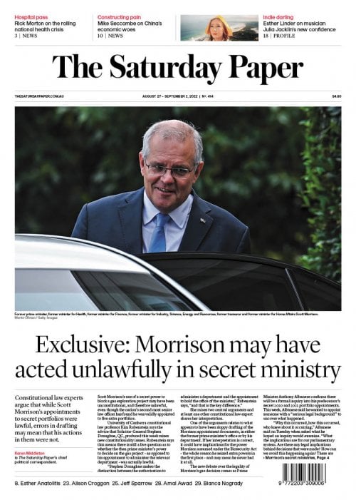 Read edition August 27 – September 2, 2022 