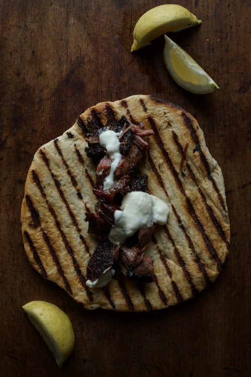 Image for article: Homemade lamb souvlaki