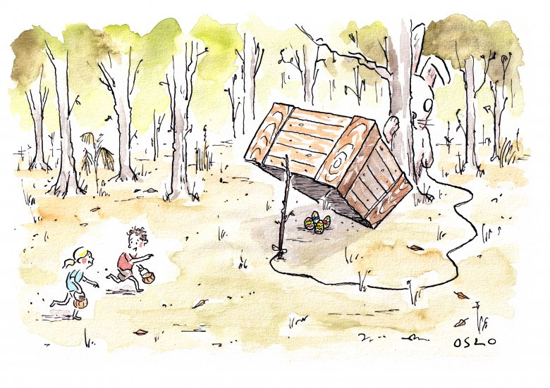 Cartoon image, links to full cartoon page