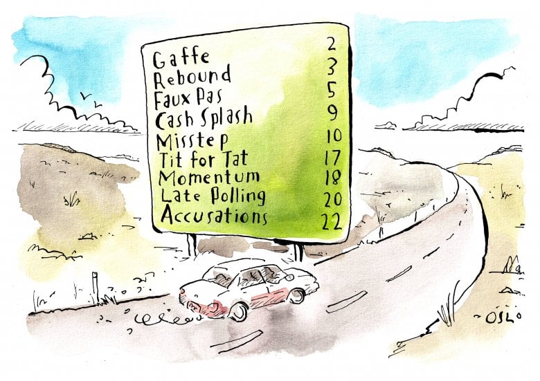 Cartoon image, links to full cartoon page