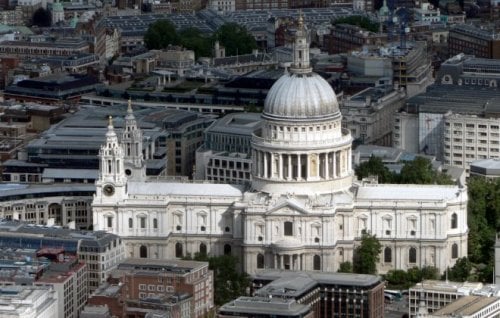London’s St Paul’s Cathedral.