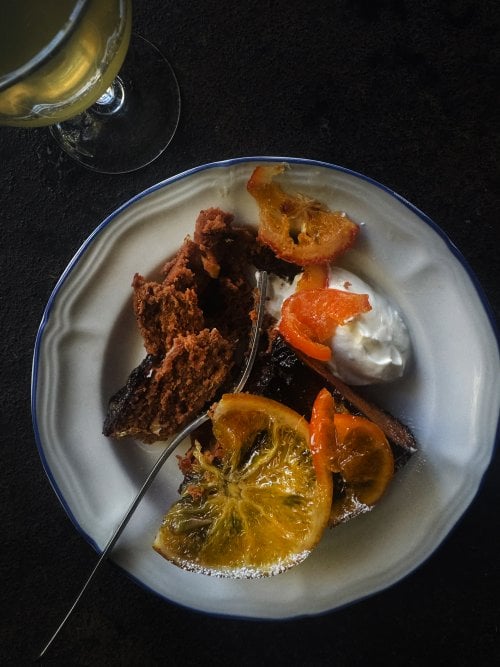 Image for article: Bittersweet whole citrus and olive oil cake