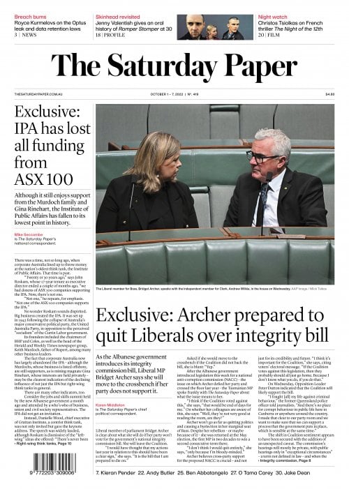 Read edition October 1 – 7, 2022 