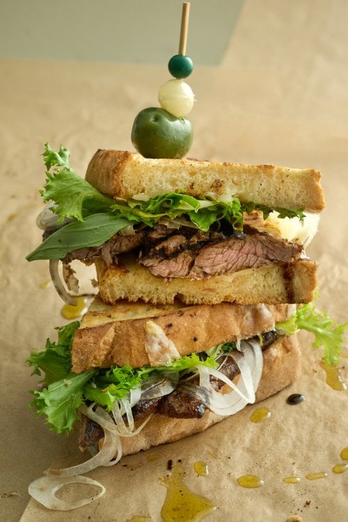 Image for article: Bistecchina balsamic sandwich