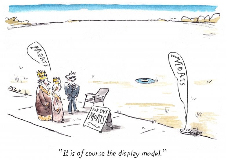 Cartoon image, links to full cartoon page