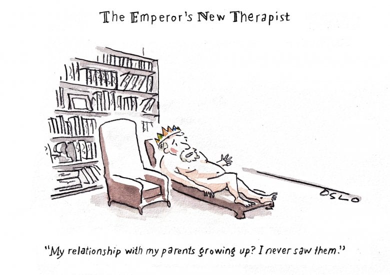 Cartoon image, links to full cartoon page