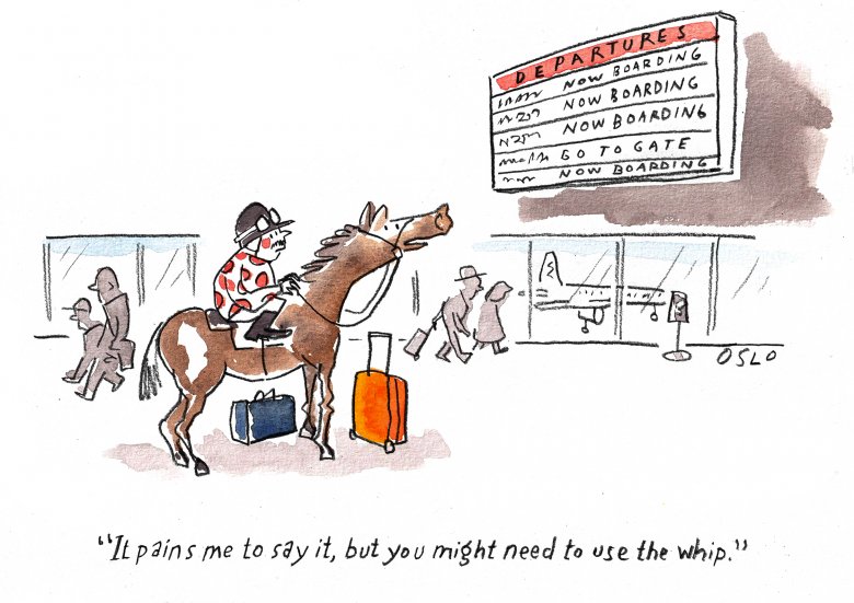 Cartoon image, links to full cartoon page