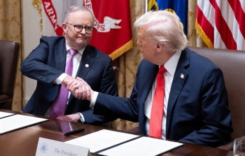 Image for article: Albanese’s folly of pandering to Donald Trump