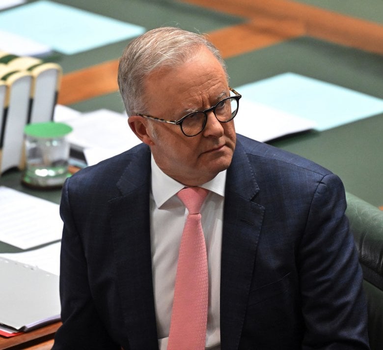 Prime Minister Anthony Albanese during Question Time on Tuesday. 