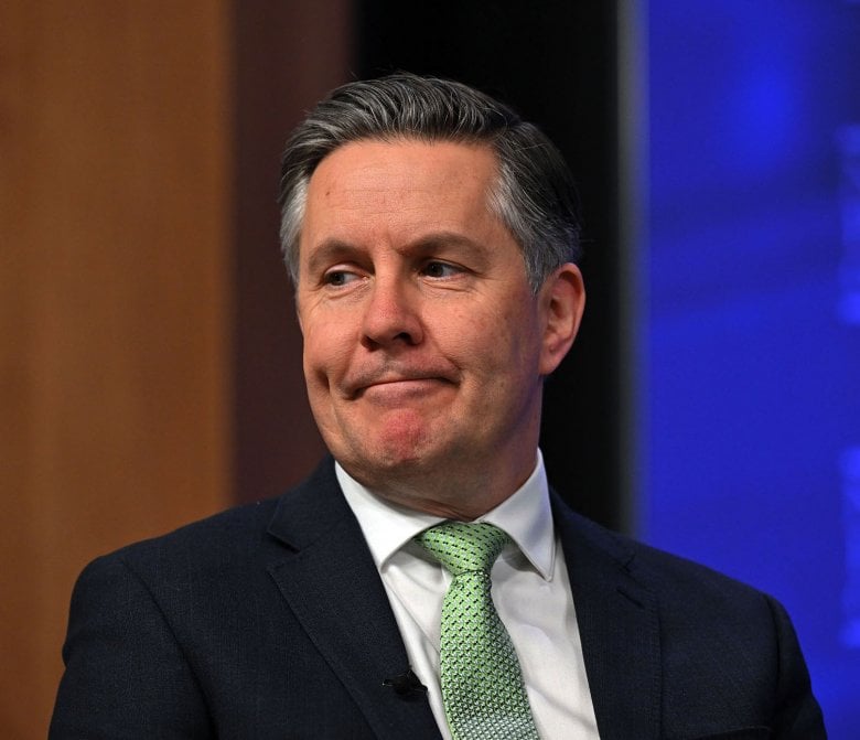 Minister for Disability and the NDIS Mark Butler at the National Press Club in Canberra last week.