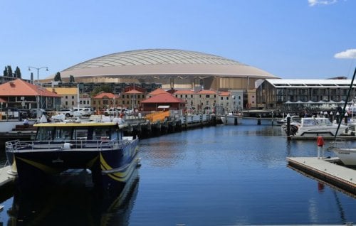 Image for article: Tasmania in crisis over billion-dollar AFL stadium