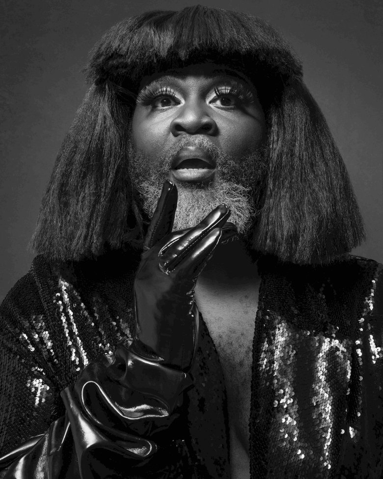 Cabaret performer Le Gateau Chocolat.