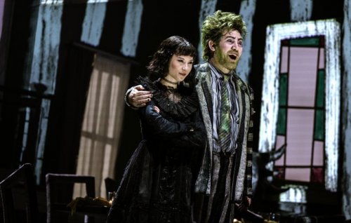 A scene from Beetlejuice.