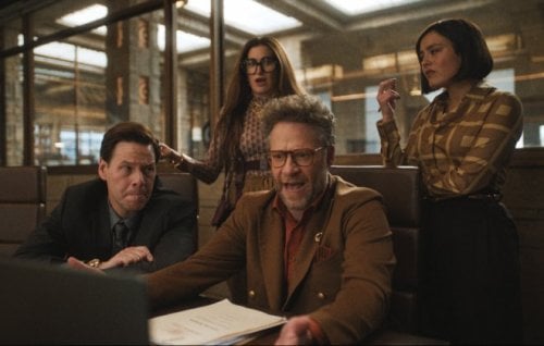 Seth Rogen in a scene from The Studio.