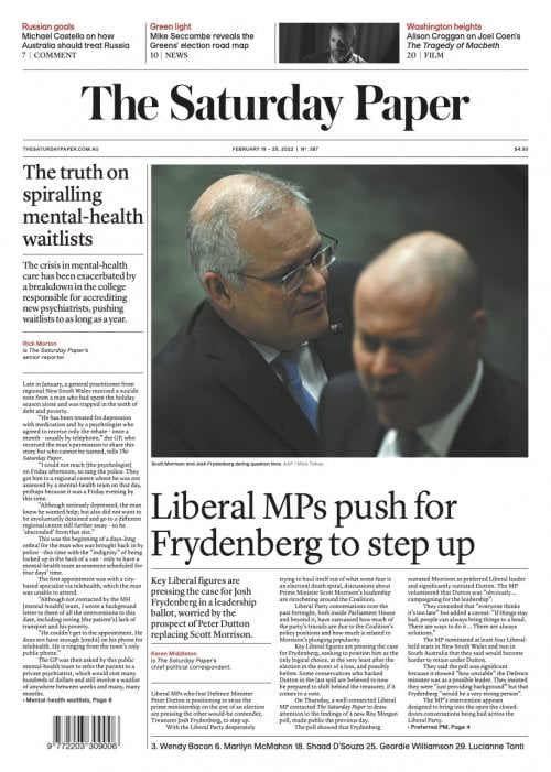 Read edition February 19 — 25, 2022 