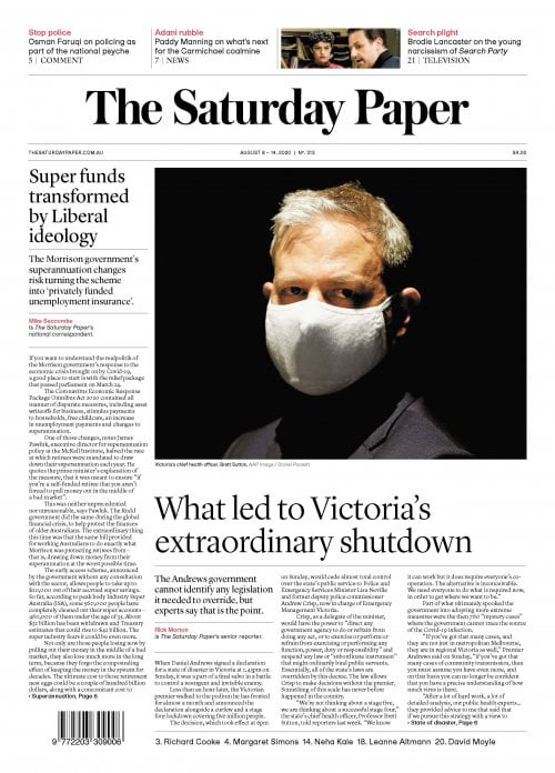 Read edition August 8 – 14, 2020 