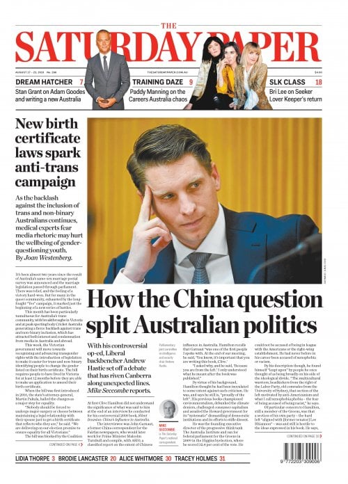 Read edition August 17 – 23, 2019 