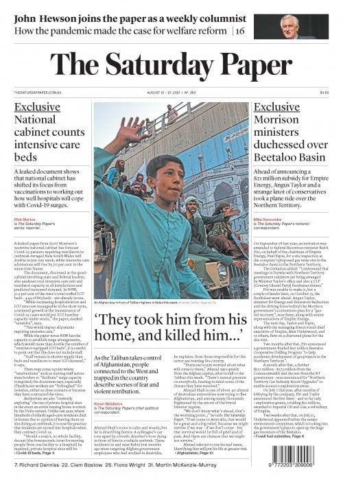 Read edition August 21 – 27, 2021 