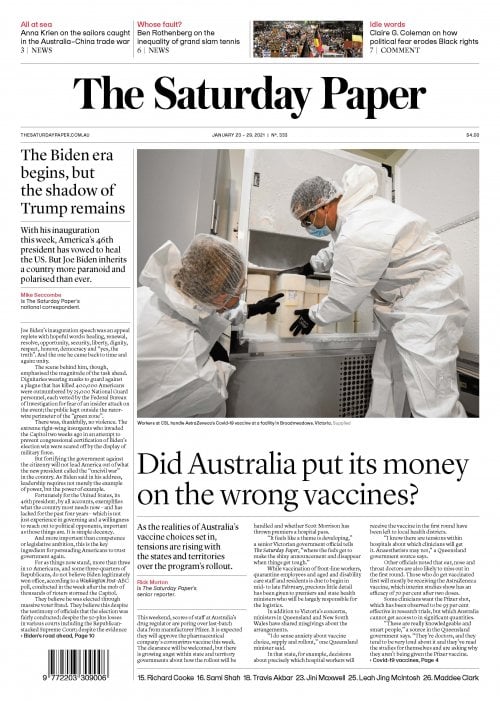 Read edition January 23 – 29, 2021 