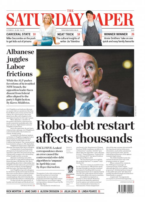 Read edition October 19 – 25, 2019 