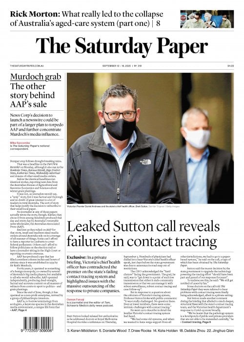 Read edition September 12 – 18, 2020 