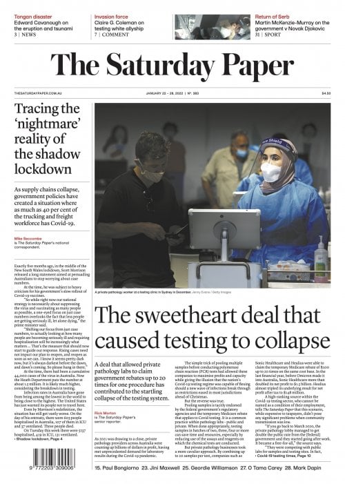 Read edition January 22 — 28, 2022 