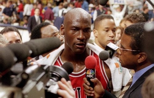 Image for article: The day the fates of Jordan and Maradona diverged