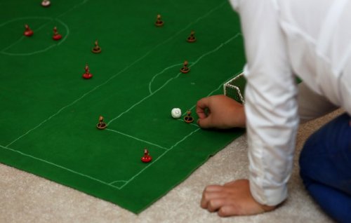 Image for article: The tabletop game Subbuteo: finger-flicking good