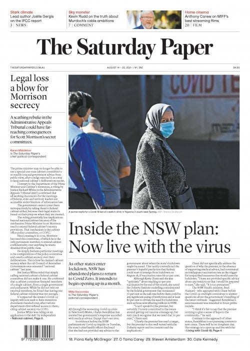 Read edition August 14 – 20, 2021 