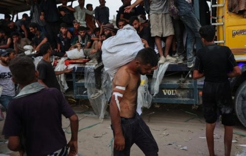 Image for article: Trump urges Israel to address ‘real starvation’