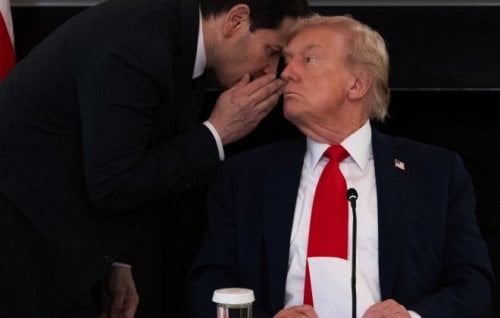 Donald Trump and Marco Rubio.