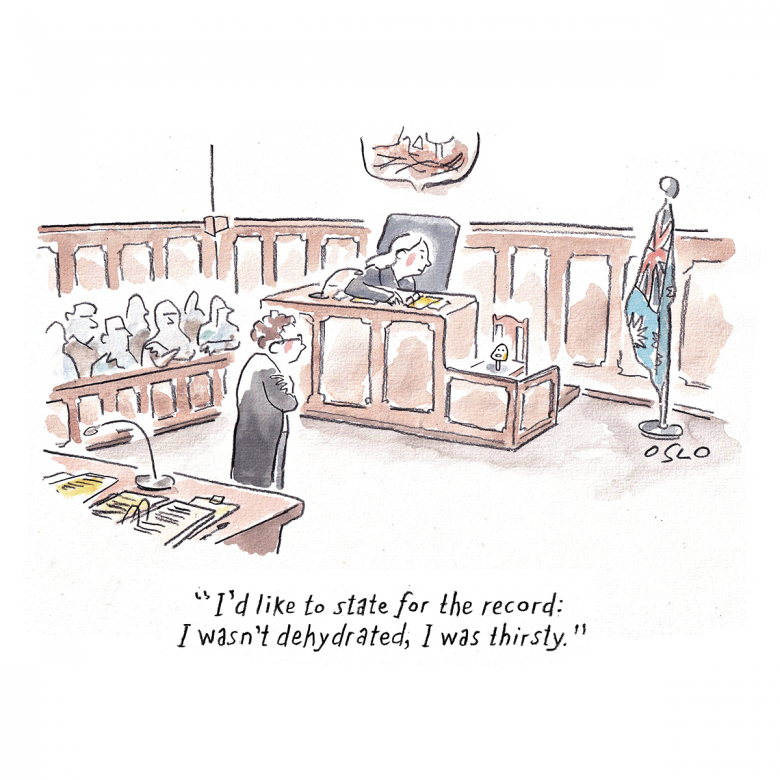 This week's cartoon Cartoon image, links to full cartoon page