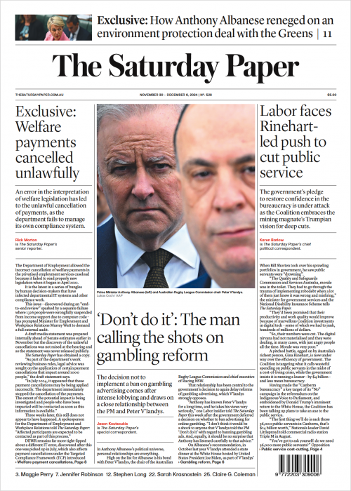 Read edition November 30 – December 6, 2024 