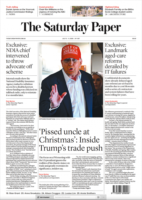 Read edition July 5 – 11, 2025 