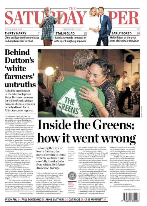 Read edition March 24 – 30, 2018 