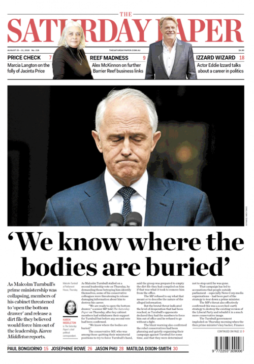 Read edition August 25 – 31, 2018 