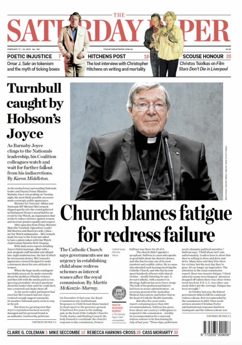 Read edition February 17 – 23, 2018 