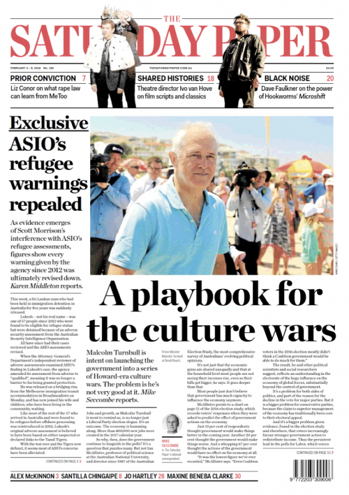 Read edition February 3 – 9, 2018 