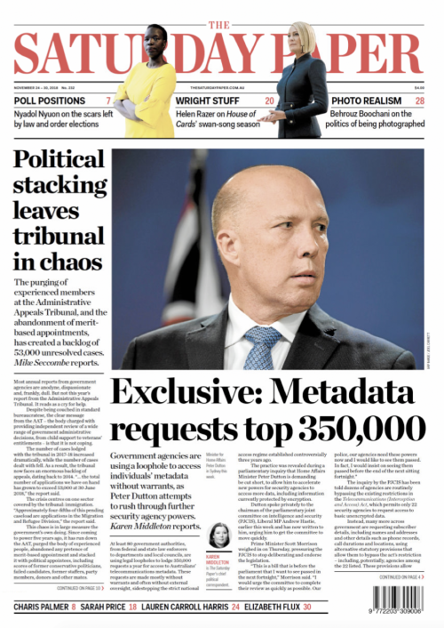 Read edition November 24–30, 2018 