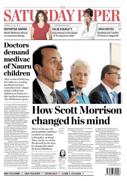 Read edition October 20 – 26, 2018 