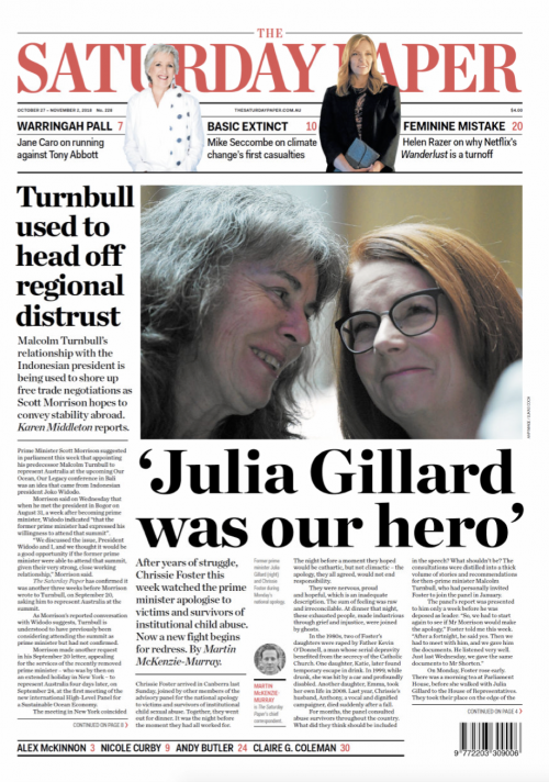 Read edition October 27 – November 2, 2018 