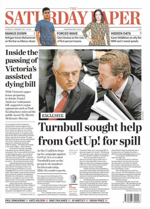 Read edition October 28 – November 3, 2017 