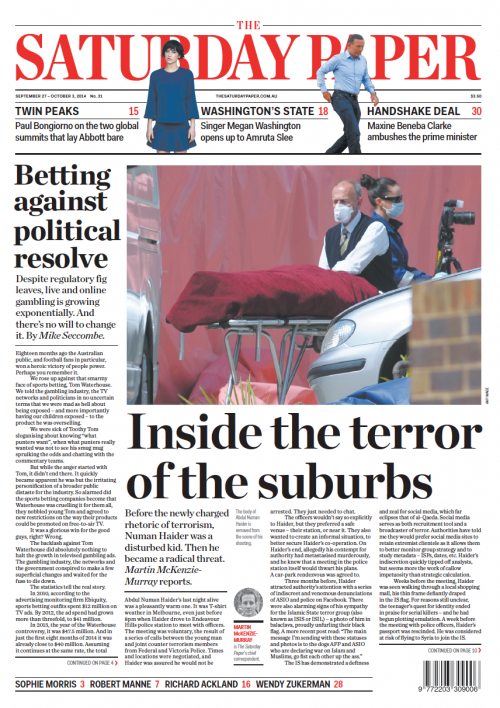 Read edition September 27 - October 3, 2014 